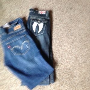 524 Levi's & Machine jeans size 9